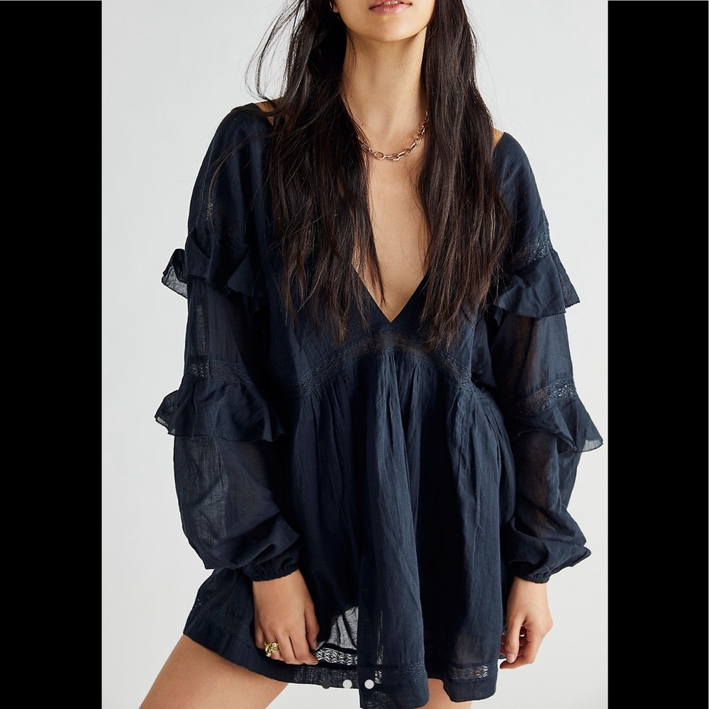 Free People ~ Seashell Skort Romper